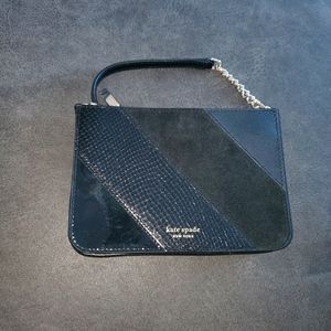 Kate Spade mixed material crossbody